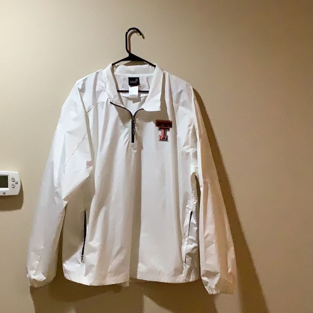 Gen2 Extra large white mens Texas Tech wind breaker